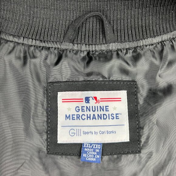 San Francisco Giants Varsity Jacket Mens 2XL XXL Black World Series G-III GIII - Picture 5 of 11